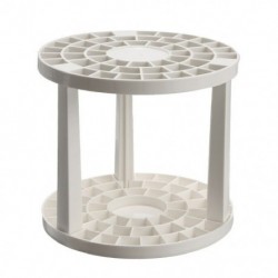 Szín: Sminkecsettartó - 26 lyukú sminkecsettartó professzionális akril állvány smink ecsetek szemöldök szemhéjpúder