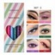 Szín: SET C - Handaiyan 6 Colors matt színű gél szivárványos szemceruza smink vízálló, gyorsan szárad, hosszan tartó