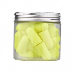 Szín: sárga 30 DB - 30/60 DB zajálló füldugó Füldugók az alváshoz Puha szivacsos zajcsökkentő füldugók Hangszűrő