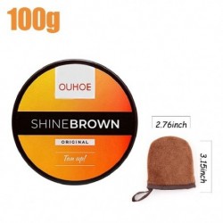 Szín: kesztyűvel - 100 g napbarnító krém Beach barnító barnító nappali barnító természetes fényvédő bronzosító