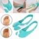 Szín: 1 pár L - Szilikon lábujjleválasztó zokni Hallux Valgus Corrector Bunions Ujjleválasztó lábujjjavító Lábujj