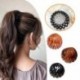 Szín: 03 - Lazy Ponytail Hajtű Divat Madárfészek bővülő hajcsat Retro frizura Kiegészítő Gyanta haj Karmok Fejfedők