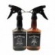 350 ml-es fodrász spray palack Retro szalon fodrász olajfej locsolókanna Haj vízpermetező hajformázó eszköz
