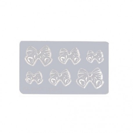 Szín: HDJ03 - 1db szilikon masni köröm faragott forma 3D dombormű szobor bélyegzett stencil körömdíszítő sablonok