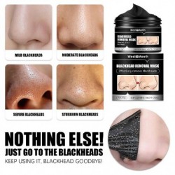 Bambusz szén orr mitesszer eltávolító maszk Bőr Mélytisztító Póruszsugorító Maszk Foltok Akne Kezelő Maszk