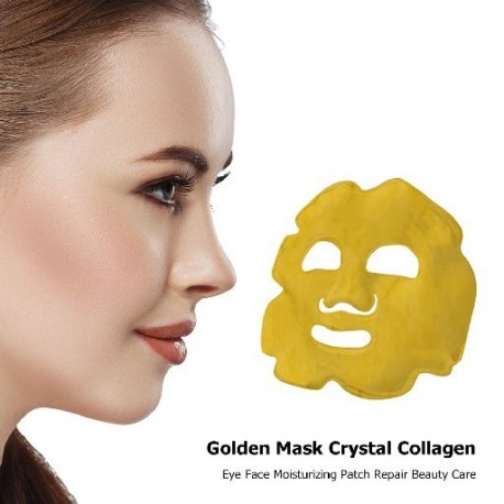 Golden Mask Crystal Collagen Gold Eye Mask öregedésgátló sötét karikák pigmentáció hidratáló tapasz bőrápoló