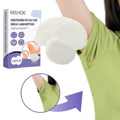 12db Hónalj izzadságpárnák elnyelő bélések Hónalj tömítés a verejtékből Hónalj elleni matricák Hónalj elleni