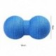 Szín: kék - Földimogyoró masszázslabda Miofascia labda nagy sűrűségű könnyű fitnesz testfáscia gyakorlat