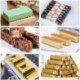 Szín: 3 - Téglalap alakú, bonbon alakú tortaforma szilikon sütőedények fondant kiegészítők tortaforma