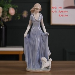 Szín: 4 - Európa Kerámia Szépség Figurák Lakberendezés Mesterségek Lakberendezés Nyugati Dísz Porcelán kézműves