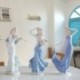 Szín: 7 - Európa Kerámia Szépség Figurák Lakberendezés Mesterségek Lakberendezés Nyugati Dísz Porcelán kézműves