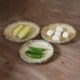 Szín: D - Kézzel készített bambuszszita fonott fonás kerek gyümölcs kenyér kosár edények rattan tányérok uzsonna