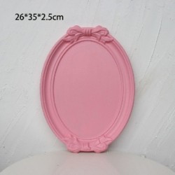 Szín: rózsaszín S - Ornamen Nampan Masuk Angin Log Busur Piring Ruang Tamu Meja Kopi Buah Piring Buah Panci Makanan Pennutup