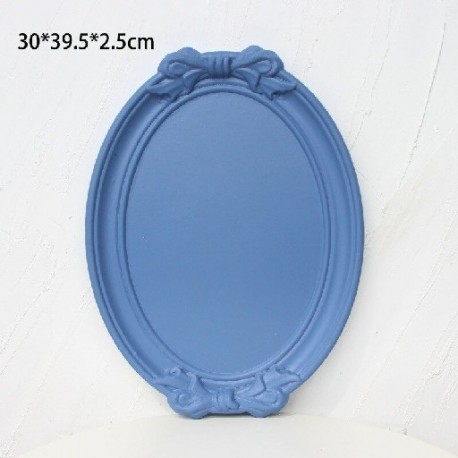 Szín: kék L - Ornamen Nampan Masuk Angin Log Busur Piring Ruang Tamu Meja Kopi Buah Piring Buah Panci Makanan Pennutup