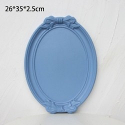 Szín: világoskék S - Ornamen Nampan Masuk Angin Log Busur Piring Ruang Tamu Meja Kopi Buah Piring Buah Panci Makanan Pennutup