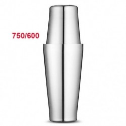 Szín: Boston 750x600 - Upor 2 Buah/Set Pengocok Boston 750/600/450Ml Alat Koktail Baja Tahan Karat Aksesori bár csapos
