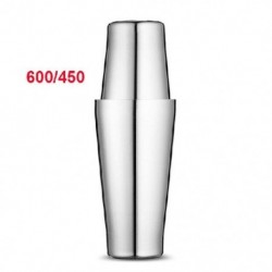Szín: Boston 600x450 - Upor 2 Buah/Set Pengocok Boston 750/600/450Ml Alat Koktail Baja Tahan Karat Aksesori bár csapos