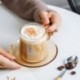 Szín: B - RHE Set Cangkir Kopi Kaca 260Ml dan Cangkir Kopi Set Cangkir Teh Bögre Bir Susu Sarapan Toko Kopi Set Gelas Minum