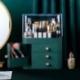 Szín: 9 - Smink szervező Kotak Penyimpanan Kosmetik Jenis Laci Kotak Masker Desktop Menyelesaikan Rak Tahan Debu Lipstik