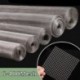 Szín: 40 Mesh 0,52 mm - 100x50cm 304 rozsdamentes acél háló szűrő háló fém elülső javítás Fix szövött huzal