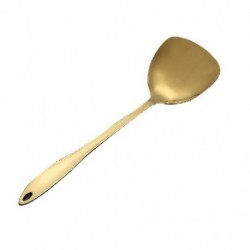 Szín: spatula - 1 db arany rozsdamentes acél főzőeszközök kanál sült lapát Colanda Whitefly spatula konyhai eszközök