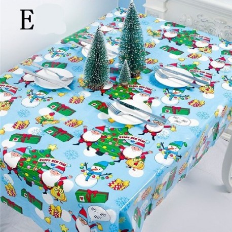 Szín: E fa - Újévi asztaldíszek 2021 Eldobható terítő KarácsonyX Natal Xmas Decor \\dornos para arbol de navidad