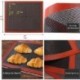 Szín: Frissítés 58x38cm - Perforált szilikon sütőszőnyeg tapadásmentes sütőlap bélés sütőeszköz pékáru