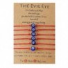 Fém színe: B - Klasszikus amulett Evil Nazar Eye Charm karkötő 3/6 részes piros szál kötél fonott barátság karkötő