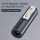 Szín: magsafe2-hez - C típusú mágneses USB PD adapter Apple Magsafe 1 Magsafe 2 MacBook Pro USB C női 100 W-os gyorstöltő