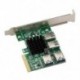 PCIE 1–4 bővítő PCI-E–PCI-E adapter 1 forgassa el 4 PCI-Express nyílást 1x4x 16x USB 3.0 Riser Multiplikátor kártya