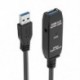 Szín: 20m - Aktív USB 3.0 hosszabbító kábel 5M 10M 20M erősítővel USB 3.0 A típusú dugasz-alj USB 3.0 hosszabbító