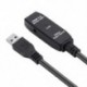 Szín: 20m - Aktív USB 3.0 hosszabbító kábel 5M 10M 20M erősítővel USB 3.0 A típusú dugasz-alj USB 3.0 hosszabbító