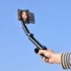 Szín: zöld - Univerzális autós telefontartó tartó, 360 fokban elforgatható napellenző/műszerfal mobiltelefon klipszes