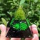 Szín: 04 - Kristály drágakő piramis meditáció gyógyító otthoni irodai művészeti figura dekoráció