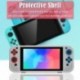 Piros szín - Szilikon TPU tok Nintendo Switch OLED ütésálló védőburkolathoz Shell Ergonomikus fogantyú markolat fedél