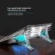 Laptop hűtőpad 4 ventilátorral Alumínium összecsukható Loptop támogatás Állítható Gaming RGB Laptop Hűtő Notebook