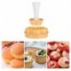 Tészta tészta torta héj forma konyhai süti kivágó készlet cupcake muffin sült torta héj forma műanyag mini