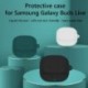Szín: zöld - Szilikon fülhallgató tok Samsung Galaxy Buds Live/Pro vezeték nélküli fülhallgató burkolattal horogvédő