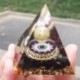 Szín: 12 - Gyógyító Természetes Kristály Orgon Piramis Csakra Reiki Energia Generátor Meditáció Díszek Gyanta