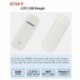 Szín: ezüst - 4G LTE vezeték nélküli USB-kulcs WiFi router hálózati kártya 150Mbp Ethernet Modem Stick SIM-kártya