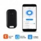 Fekete szín - Tuya Mini Smart Tag GPS elvesztésgátló riasztó vezeték nélküli Bluetooth nyomkövető kétirányú telefon
