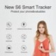 Fekete szín - Tuya Mini Smart Tag GPS elvesztésgátló riasztó vezeték nélküli Bluetooth nyomkövető kétirányú telefon