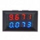 DC 0-100V 10A Digitális Voltmérő Ampermérő 0,28&quot  Dual LED kijelző Feszültség Árammérő Tesztelő Érzékelő