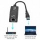 Vezetékes USB 3.0 - Gigabit Ethernet RJ45 LAN (10/100/1000) Mbps hálózati adapter HUB Ethernet hálózati kártya laptophoz
