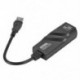 Vezetékes USB 3.0 - Gigabit Ethernet RJ45 LAN (10/100/1000) Mbps hálózati adapter HUB Ethernet hálózati kártya laptophoz