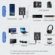 2 az 1-ben USB vezeték nélküli Bluetooth 5.0 adó-vevő EDR adapter 3,5 mm-es AUX TV-hez PC fejhallgató Otthoni sztereó