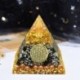 Szín: 14 - Életfa Orgon piramis Ametiszt Peridot Gyógyító Kristály Csakra Reiki Energia Generátor Természetes