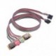 2 USB 2.0 PC számítógépház előlap USB audio csatlakozók port asztali számítógép USB hosszabbító vezeték mikrofon