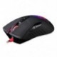Bloody A90 USB vezetékes játékegérhez 4000DPI 8 gombos optikai érzékelő Színes tükröződésű gamer egerekhez PC