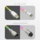 Szín: zöld - C típusú USB-kábel mechanikus billentyűzet tekercselt kábelhuzal Számítógép repülőcsatlakozó